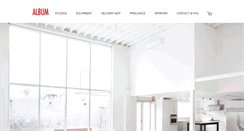 Desktop Screenshot of albumstudiorentals.com